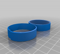 44 diameter 3D model