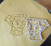 hisoka cookie cutter 3D model