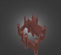 Castle 3D model