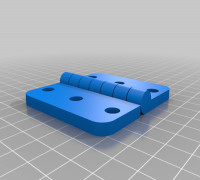 My Customized Parametric Hinge 3D model