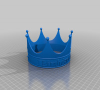 Birthday Crown 3D model