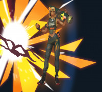 Raze Valorant 3D model