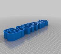 centab name 3D model