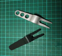Golf fork chop 3D model