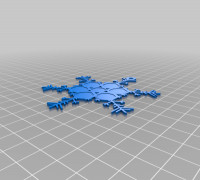 My Customized The Snowflake Machine Test 1 3D model