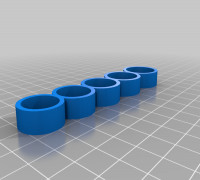 My Customized ring sizer. 3D model