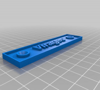 My Customized Name Plate 3D model