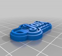 Llavero javi 3D model