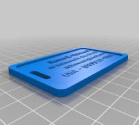 Renee big tag 3D model