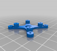 My Customized Configurable Square Standoff 3D model