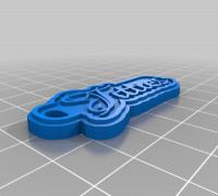 Cool Keychain 3D model