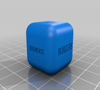 My Customized Dice 3D model