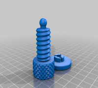 My Customized Adjustable Super Clamp 3D model