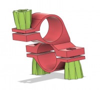 	Bike Flashlight Clamp 3D model