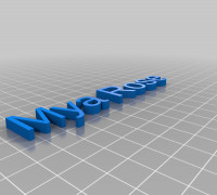 Mya Rose 3D model