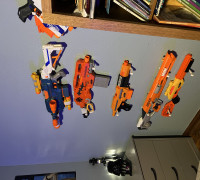 Nerf hanger 3D model