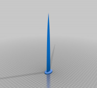 Ciri Dagger (scaled) 3D model
