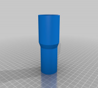 My Customized OpenSCAD Vacuum cleaner adapter (fully ) 3D model