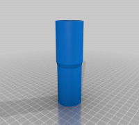 My Customized OpenSCAD Vacuum cleaner adapter (fully ) 3D model