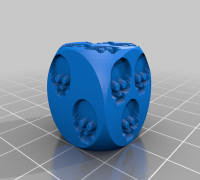 My Customized Ultimate configurable dice 3D model