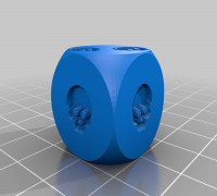 My Customized Ultimate configurable dice 3D model