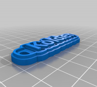 Kolder Keychain Custom 3D model