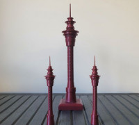 Auckland Sky Tower 3D model