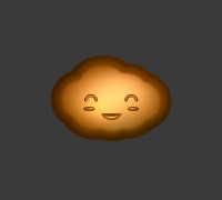 Cloud Stl File 3D model