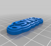 SWG Keychain 3D model