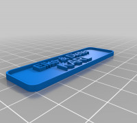 My Customized Name Tag 3D model