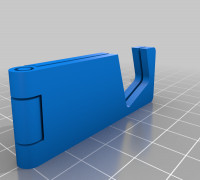 My Customized Foldable Phone Stand 3D model