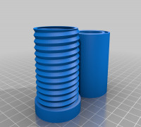My Customized Triple-Wall Twist Container () 3D model