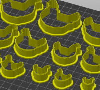 Chicken cutter set 3D model