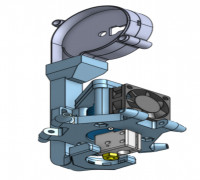 Delta effector 3D model