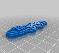 keychain krystyna 3D model