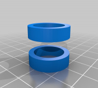 My Customized Sprocket generator OpenSCAD 3D model