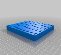 My Customized USB Storage Box With Spacing Parametric 3D model