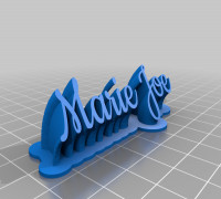Marie joe 3D model