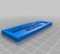 Bäver Keyring 3D model