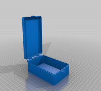 My Customized hinged box V2 3D model