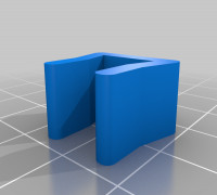 My Customized Parametric Clamp for heated bed 3D model