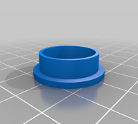 Size 7 spinner ring blank 3D model