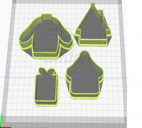 Christmas cookie cutter 3D model