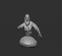 kratos 3D model