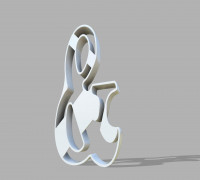 Cookie cutter 3D model