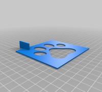 cat pawprint 3D model