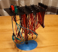 Jumper Wire Holder Stand 3D model