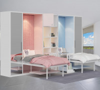 Murphy Bed With Study Table 3D model