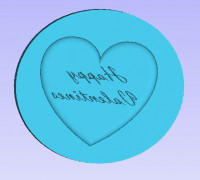Valentine's Day Mold 3D model