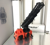 Dual/Multi Material Fire Truck 3D model